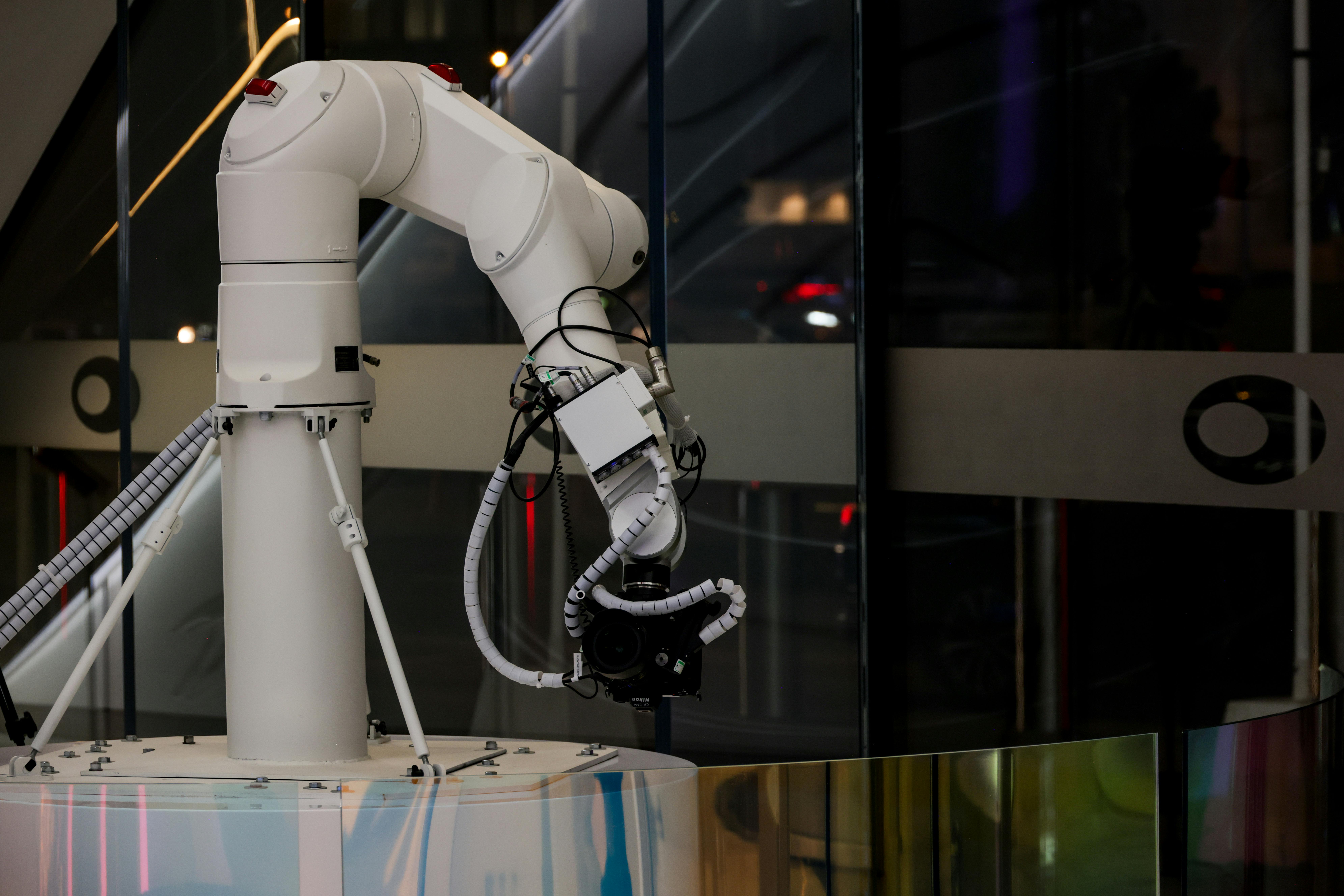 Industrial robotic arm integration project
